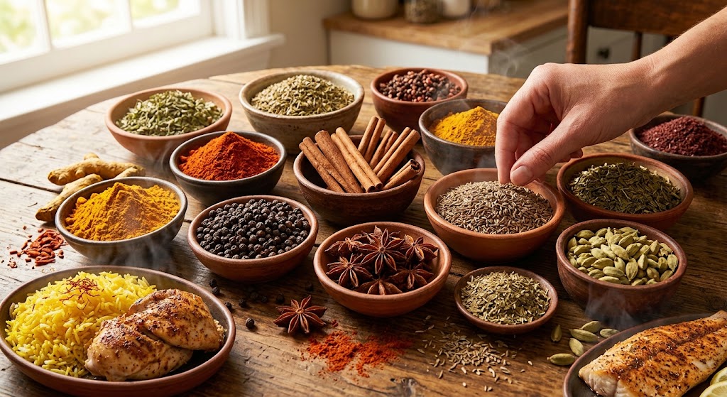 انواع ادویه جات پرکاربرد