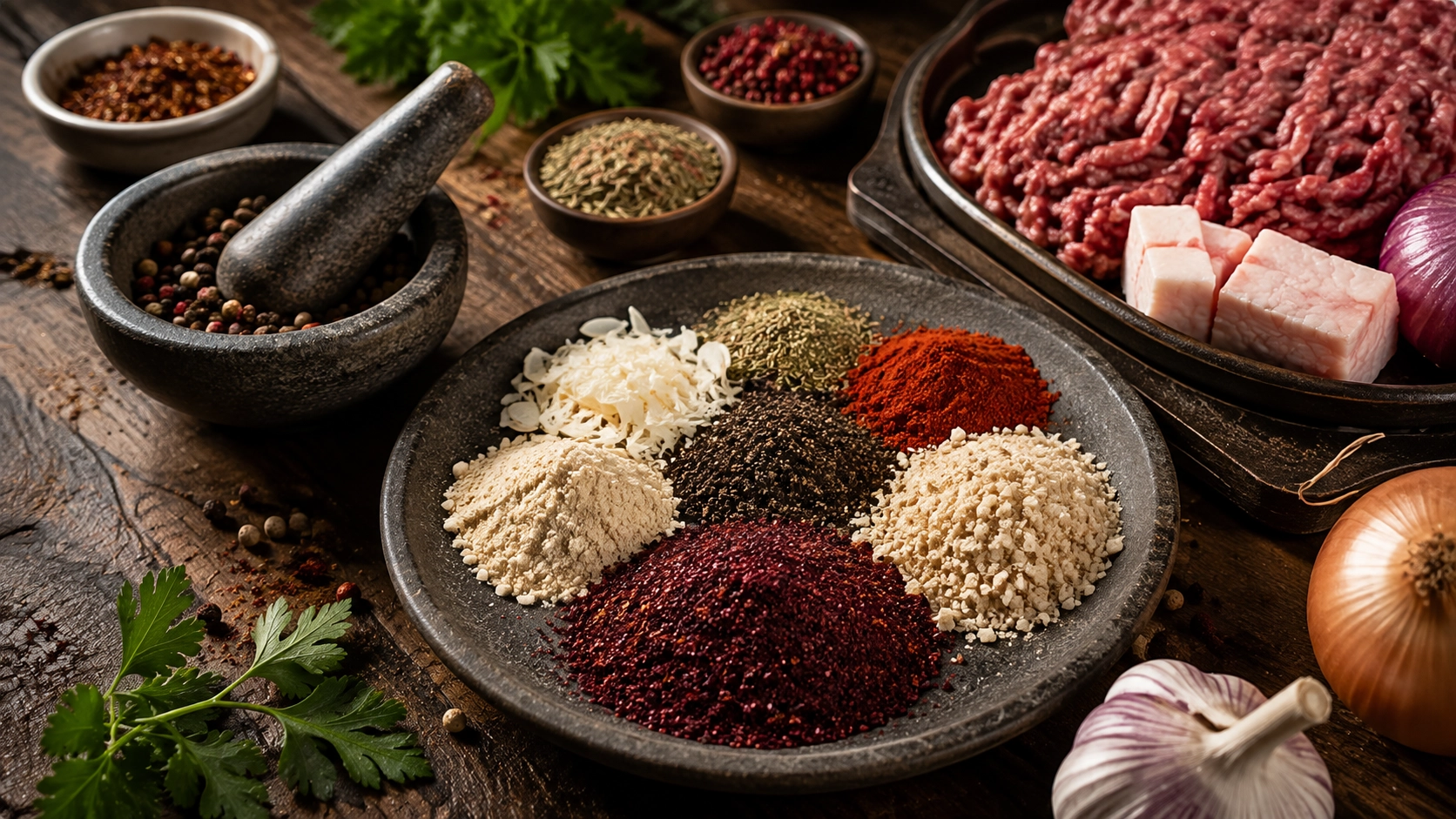 چه ادویهای برای کباب کوبیده استفاده کنیم؟ معرفی ادویه مناسب